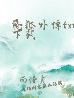 飞狐外传txt下载