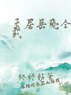 柔居岳飞全传下载