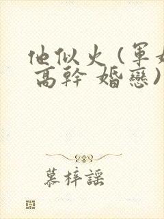 他似火 (军婚 高干 婚恋)