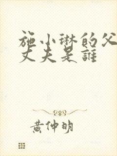 施小琳的父亲和丈夫是谁