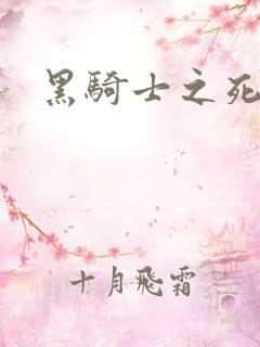黑骑士之死