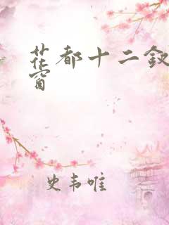 花都十二钗无弹窗