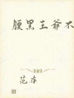 腹黑王爷不良妻