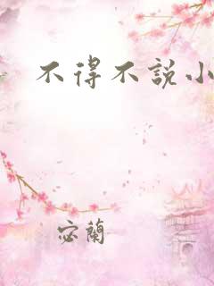 不得不说小说