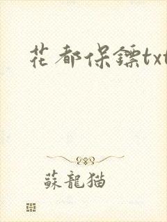 花都保镖txt