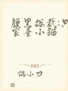 腹黑总裁:只疼家养小猫