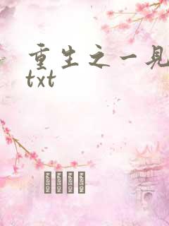 重生之一见倾心txt