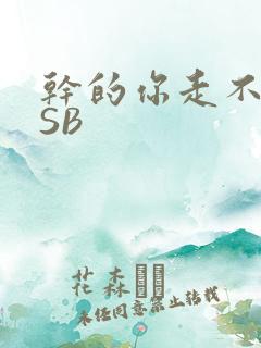 干的你走不了路SB
