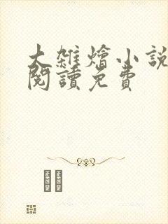 大杂烩小说全集阅读免费