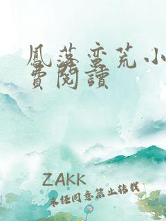 凤落蛮荒小说免费阅读