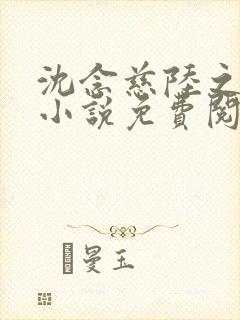 沈念慈陆之天的小说免费阅读