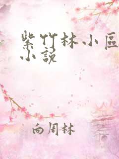 紫竹林小区快递小说