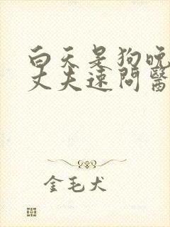 白天是狗晚上是丈夫速问医生