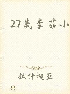 27岁李茹小说