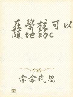 在学校可以随时随地的c