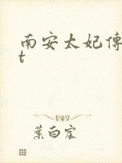 南安太妃传txt