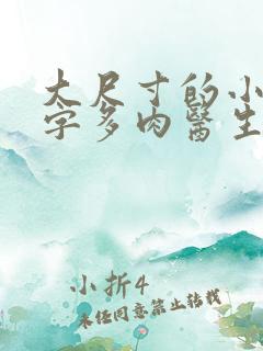 大尺寸的小黄说字多肉医生
