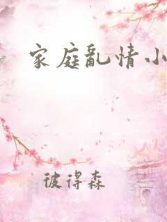 家庭乱情小说