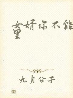 女婿你不能谢在里