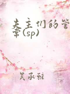 夫主们的管教日常(sp)