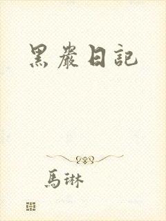 黑岩日记
