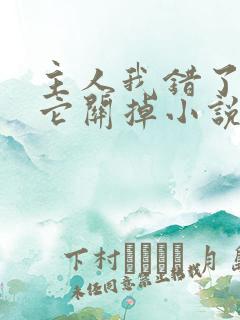 主人我错了请把它关掉小说