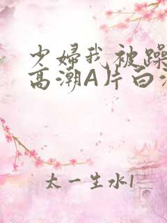 少妇我被躁爽到高潮A片白洁