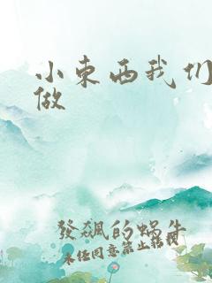 小东西我们厨房做