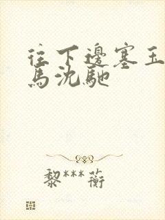 往下边塞玉器骑马沈驰