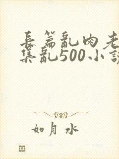 长篇乱肉老师合集乱500小说