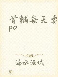 首辅每天要不够po