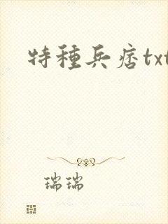 特种兵痞txt