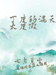 丁度的满天星太太度假