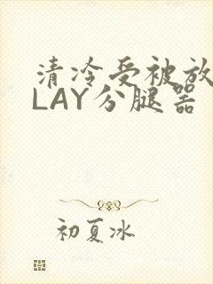 清冷受被放置PLAY分腿器