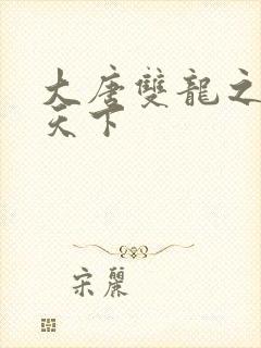 大唐双龙之无敌天下