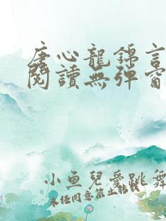 唐心龙锦言免费阅读无弹窗