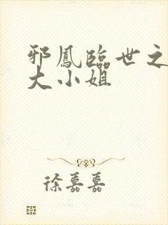 邪凤临世之逆天大小姐