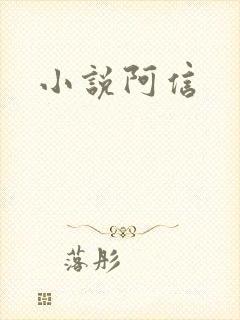 小说阿信