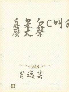 真是欠C叫的这么大声