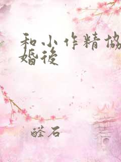 和小作精协议结婚后