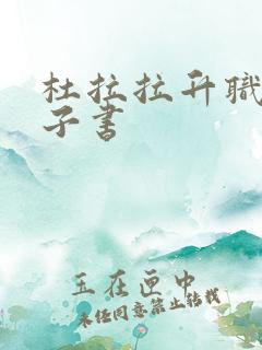 杜拉拉升职记电子书