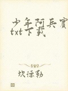 少年阿兵宾小说txt下载