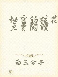 秘密的校花小说免费阅读