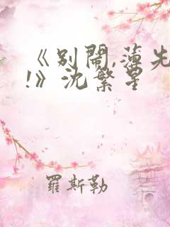 《别闹,薄先生!》沈繁星