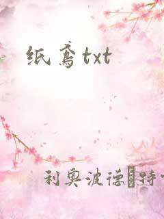 纸鸢txt