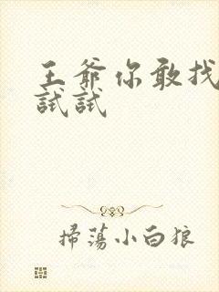 王爷你敢找小三试试