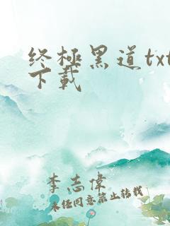 终极黑道txt下载