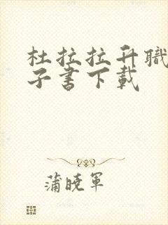 杜拉拉升职记电子书下载