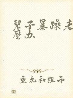 儿子暴躁老妈怎么办