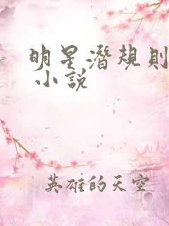 明星潜规则之皇 小说